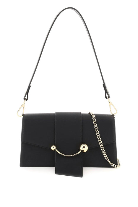 STRATHBERRY mini crescent' leather bag