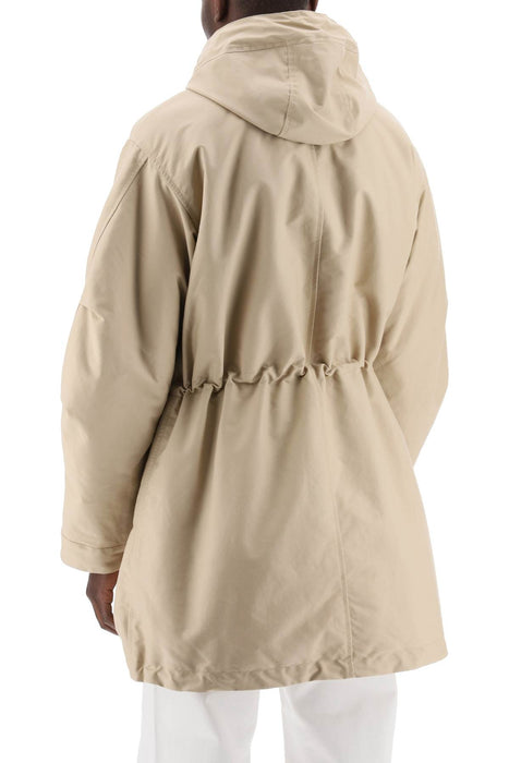 JACQUEMUS padded parka 'the brown