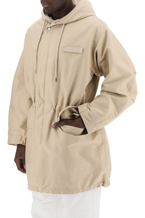 JACQUEMUS padded parka 'the brown