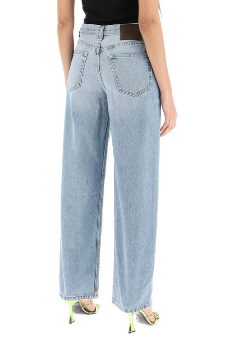 INTERIOR remy wide leg jeans