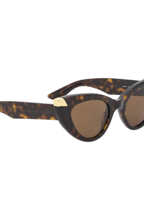 ALEXANDER MCQUEEN punk rivet cat-eye sunglasses for