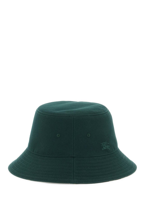 BURBERRY reversible cotton blend bucket hat