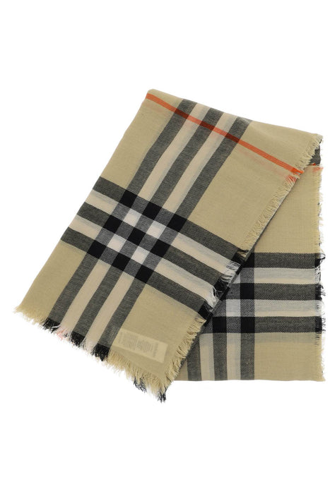 BURBERRY ered wool stole
