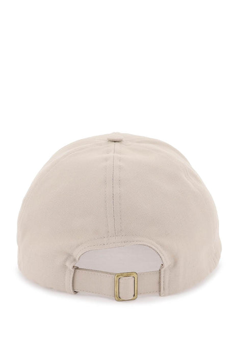 VIVIENNE WESTWOOD uni colour baseball cap with orb embroidery