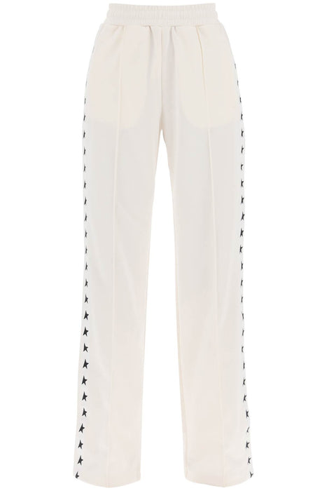 GOLDEN GOOSE dorotea track pants with star bands