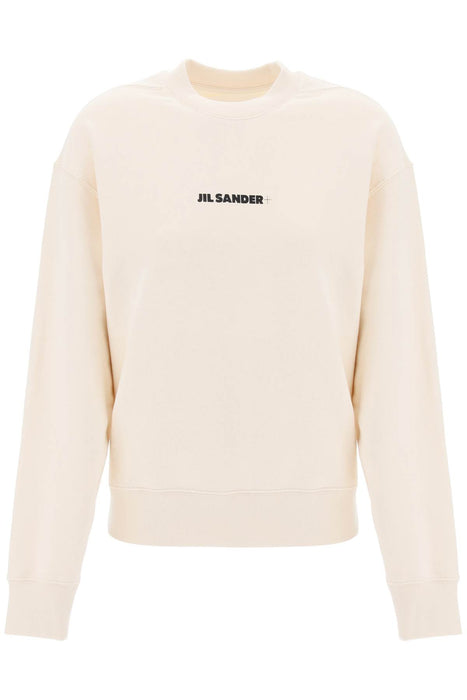 JIL SANDER crew-neck sweatshirt with logo print