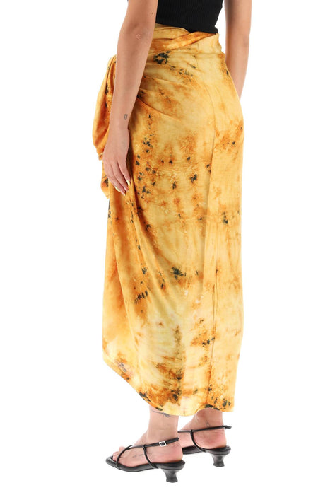 SUN CHASERS sarong in tie-dye cotton