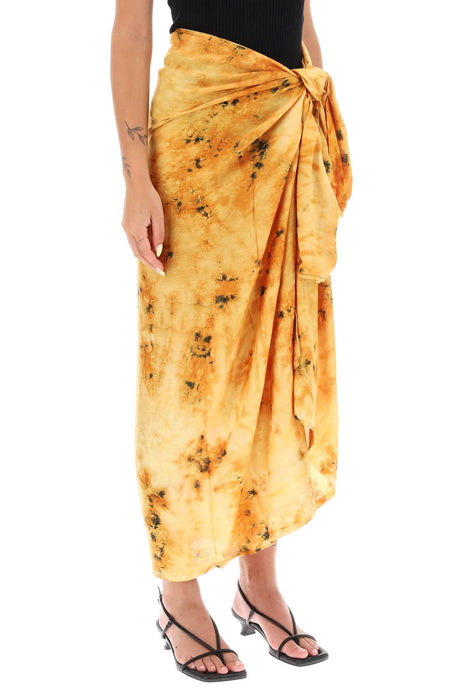 SUN CHASERS sarong in tie-dye cotton