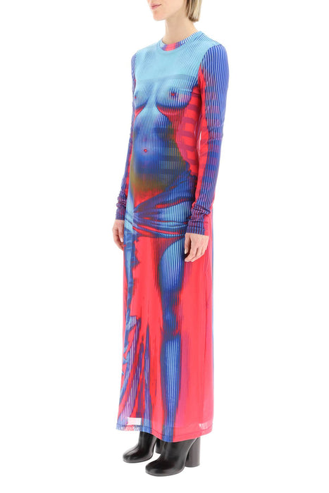 Y PROJECT jean paul gaultier body morph dress