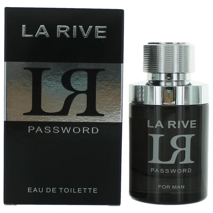 LR Password by La Rive, 2.5 oz Eau De Toilette Spray for Men