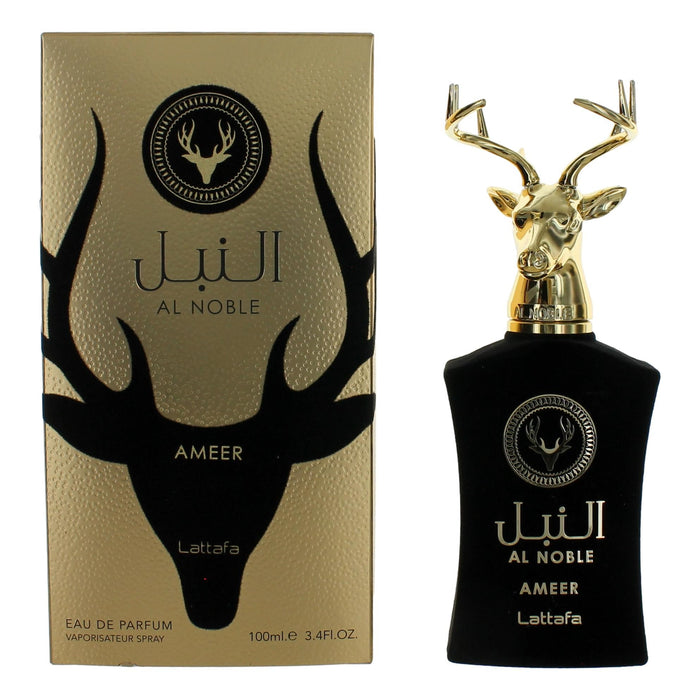 Al Noble Ameer by Lattafa, 3.4 oz Eau De Parfum Spray for Unisex