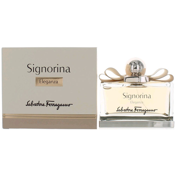 Signorina Eleganza by Salvatore Ferragamo, 3.4 oz Eau De Parfum Spray for Women