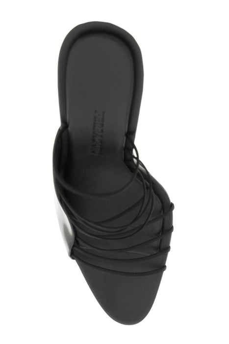 FERRAGAMO sandals with ultra-fine mini straps