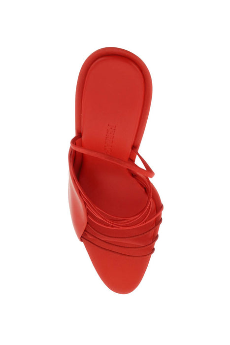 FERRAGAMO sandals with ultra-fine mini straps