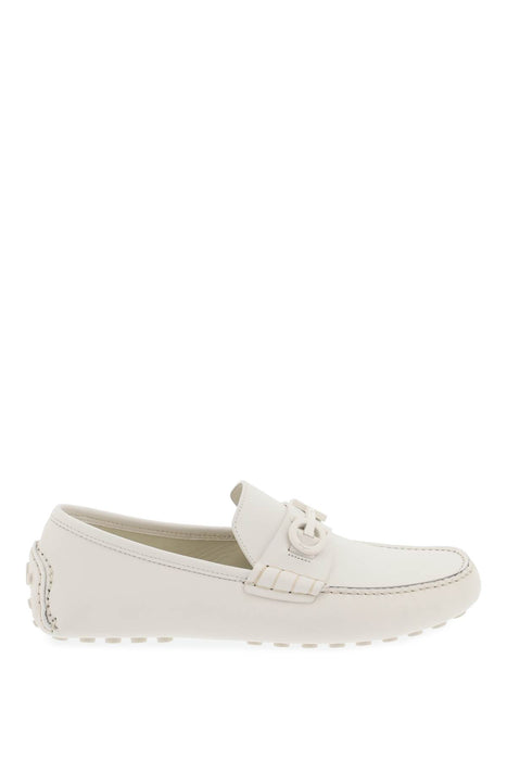 FERRAGAMO loafers with gancini detail