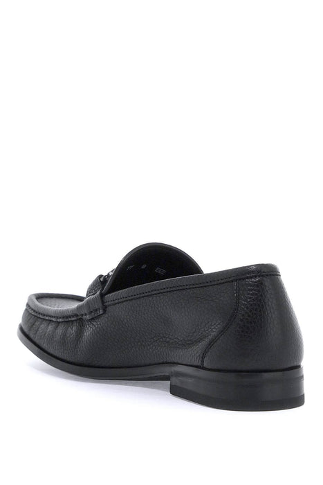 FERRAGAMO loafers with buckle and hooks