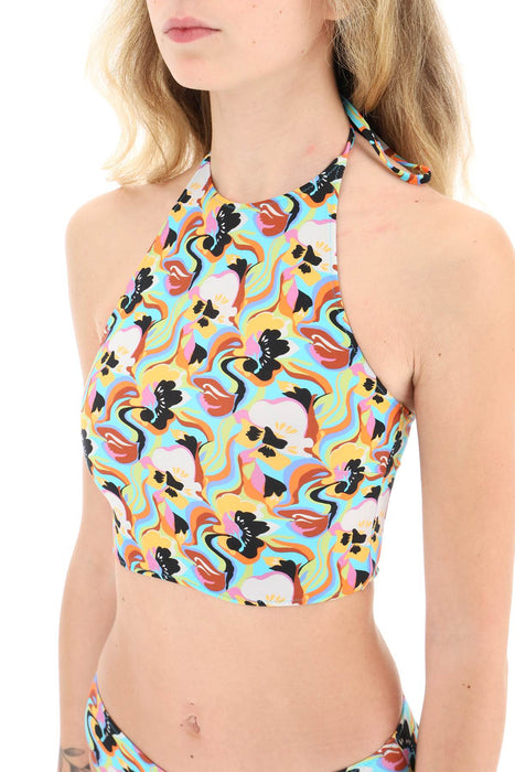 ETRO multicolored floral bikini set