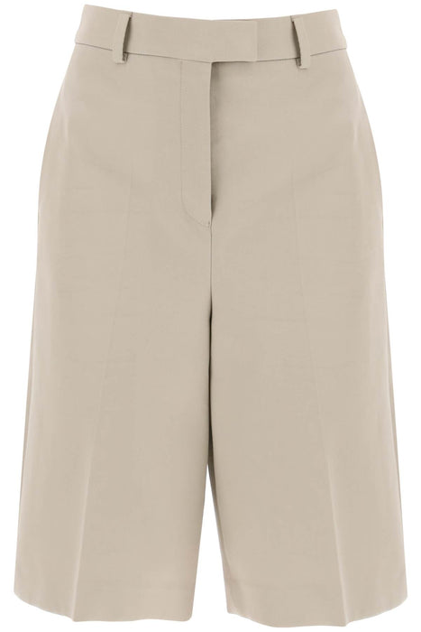 FERRAGAMO cotton gabardine bermuda shorts