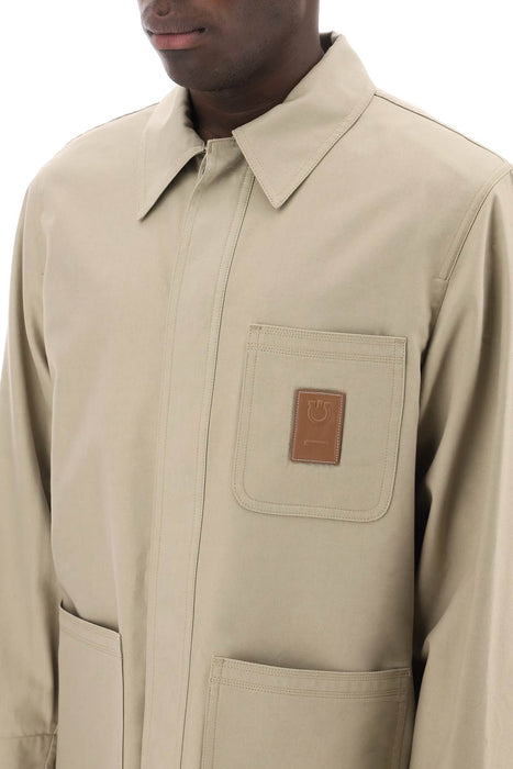 FERRAGAMO cotton overshirt for