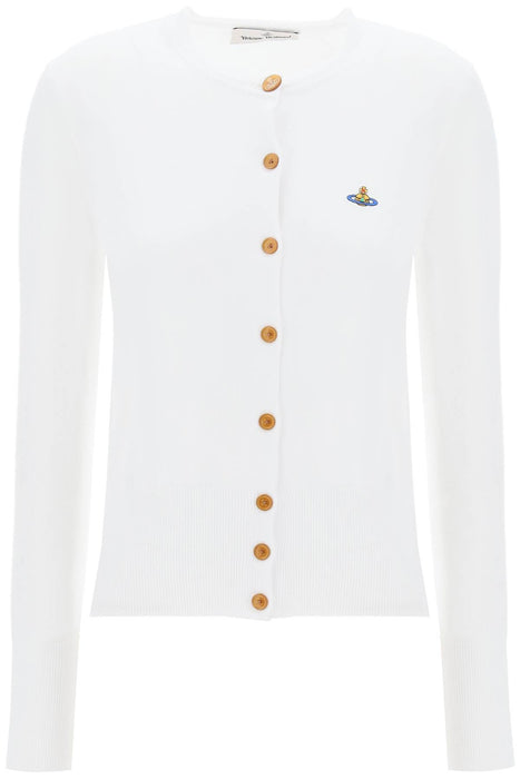 VIVIENNE WESTWOOD bea cardigan with logo embroidery