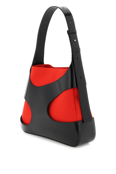 FERRAGAMO shoulder bag with cut-outs (l)