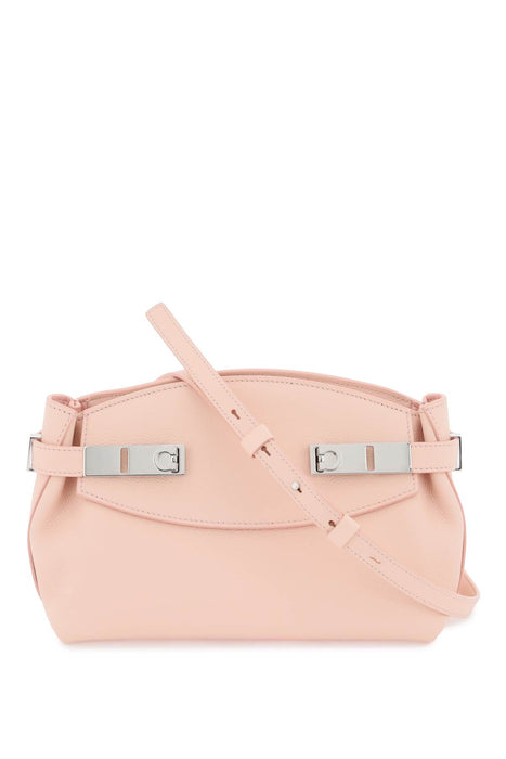 FERRAGAMO small hug pouch with removable strap