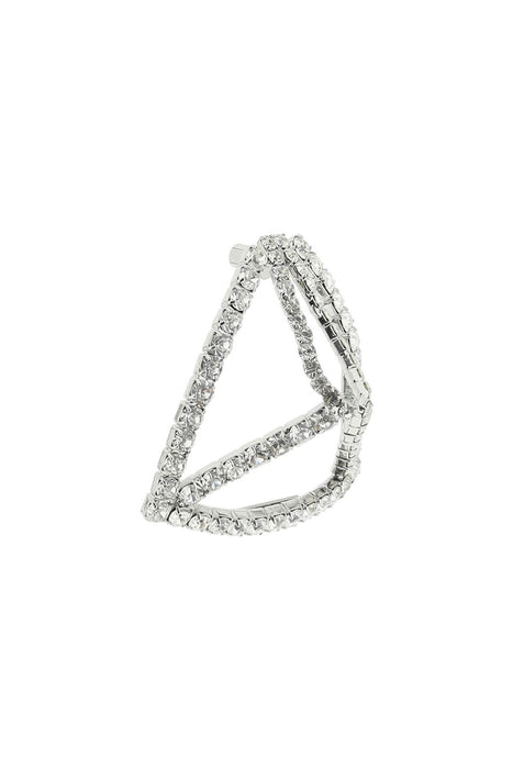 AREA crystal pyramid' earrings