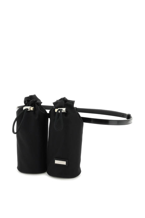 FERRAGAMO double-bottle beltpack