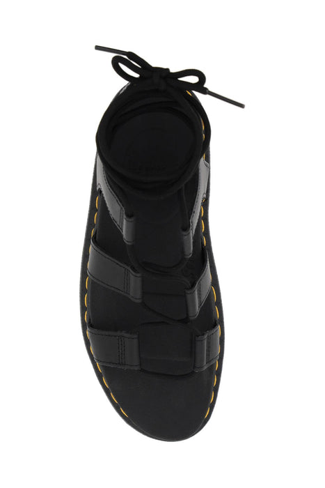 DR.MARTENS nartilla hydro leather gladiator sandals