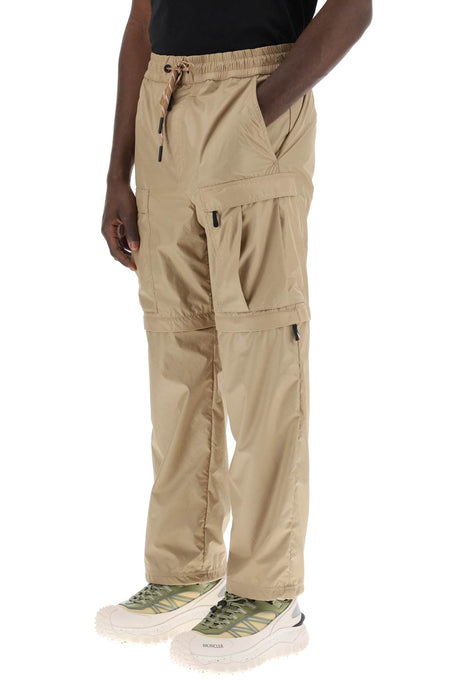 MONCLER GRENOBLE convertible ripstop pants in italian