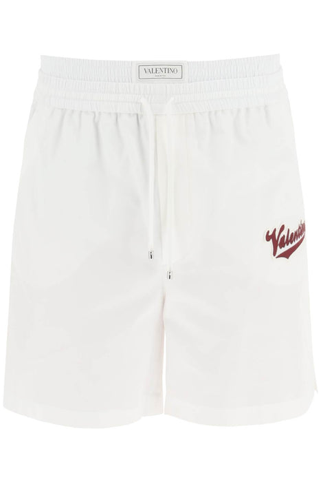VALENTINO bermuda with incorporated boxer detail