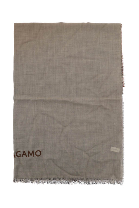 FERRAGAMO "gradient cashmere and silk stole"