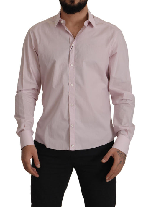 Dolce & Gabbana Elegant Slim Fit Cotton Dress Shirt