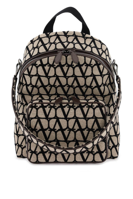 Valentino garavani toile iconographe backpack