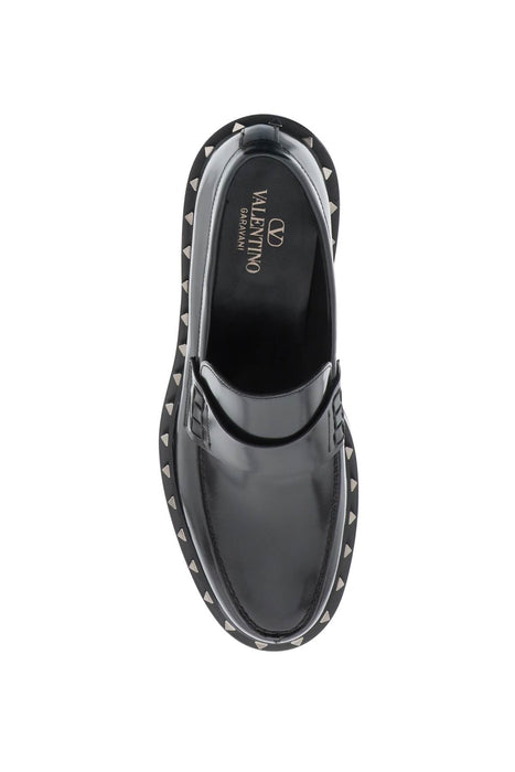 VALENTINO GARAVANI rockstud m-way mocassins