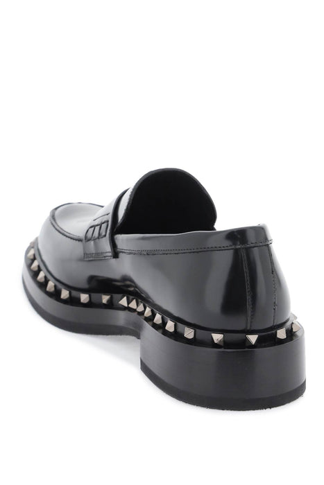 VALENTINO GARAVANI rockstud m-way mocassins