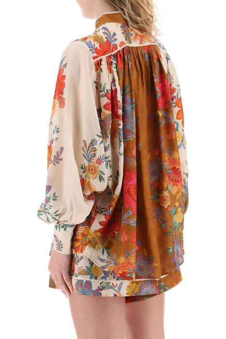 Zimmermann 'ginger' blouse with floral motif