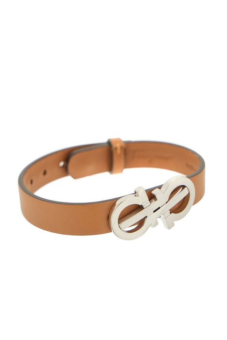 FERRAGAMO adjustable leather bracelet
