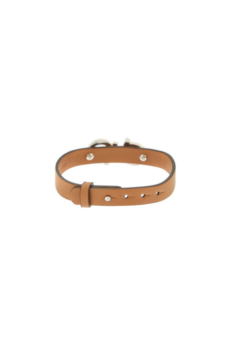 FERRAGAMO adjustable leather bracelet
