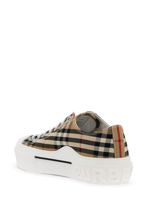 BURBERRY vintage check low sneakers