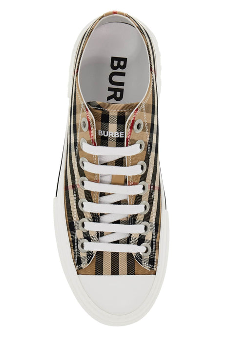 BURBERRY vintage check low sneakers