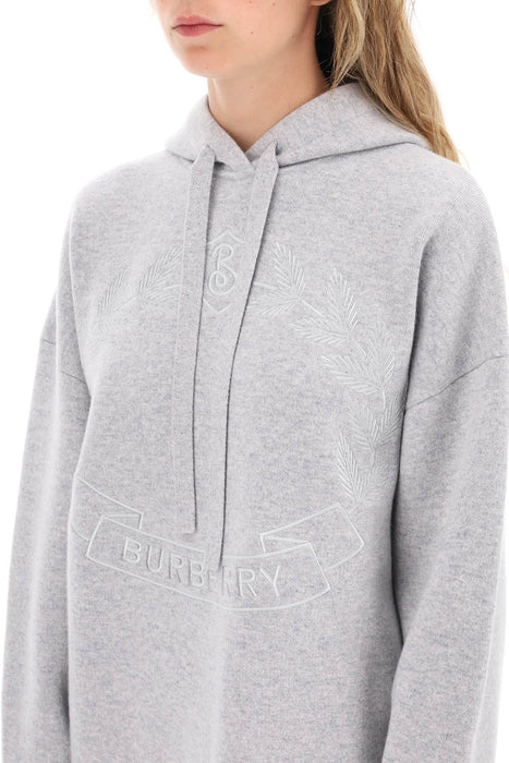 BURBERRY cristiana' cashmere blend hoodie