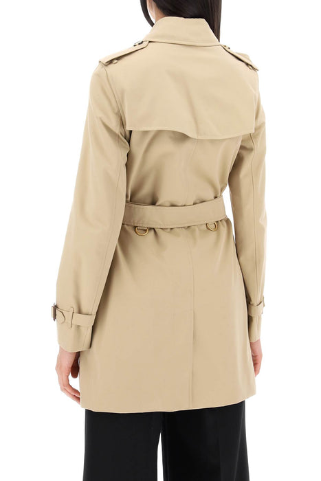 BURBERRY short kensington heritage trench coat