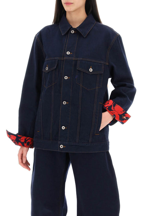 BURBERRY japanese denim jacket for men/w