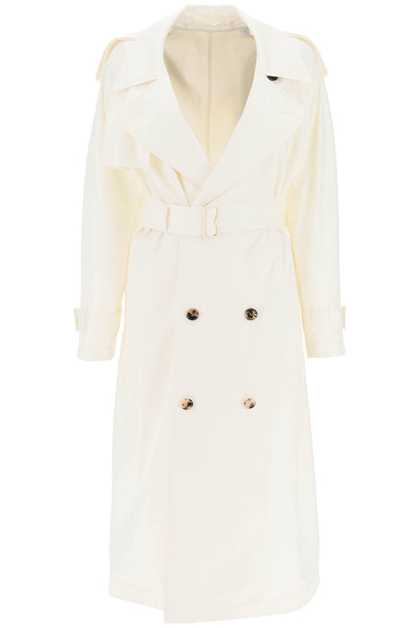 BURBERRY silk trench coat