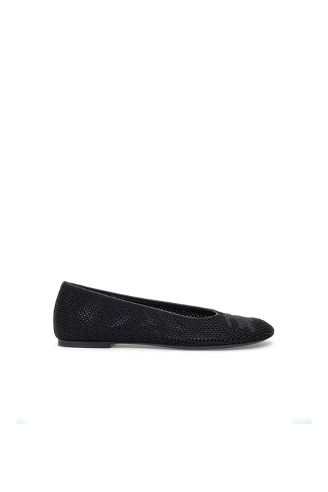 BURBERRY mesh fabric ballet flats for women