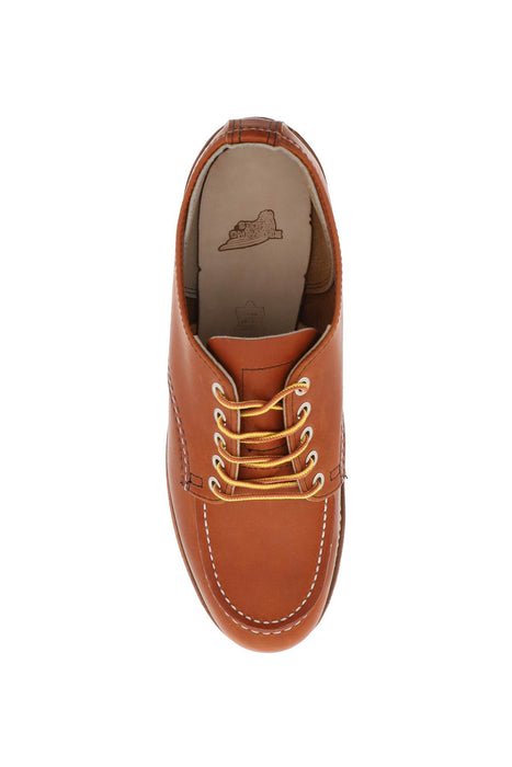 RED WING SHOES laced moc toe oxford