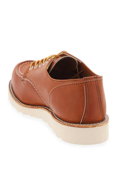 RED WING SHOES laced moc toe oxford