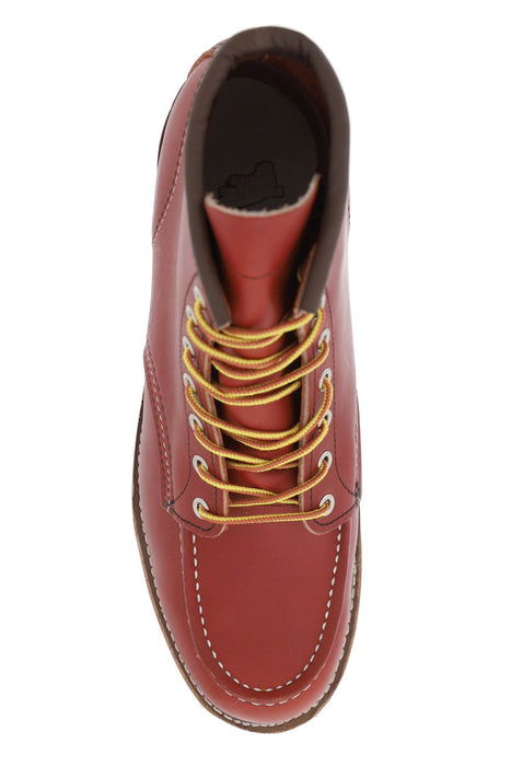 RED WING SHOES classic moc ankle boots