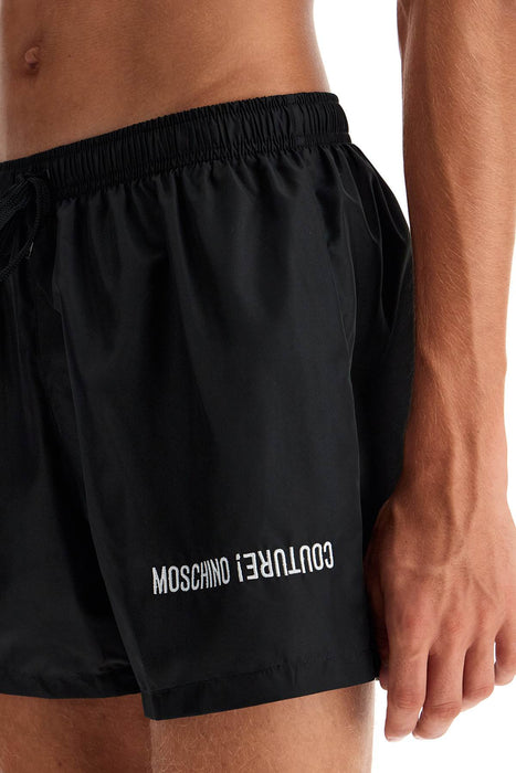 MOSCHINO embroidered sea boxer shorts